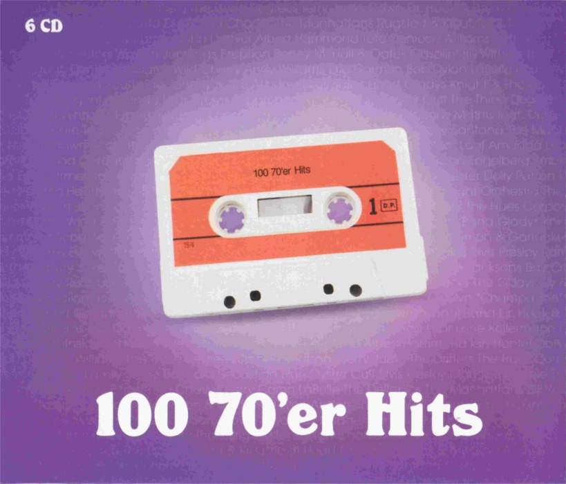 100 70'er Hits-forside