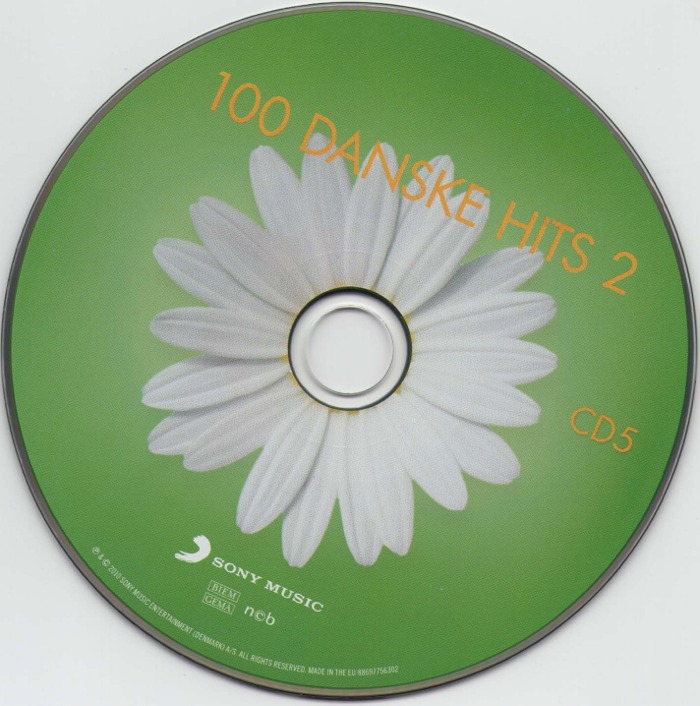 100 Dansk Hits 2 CD5