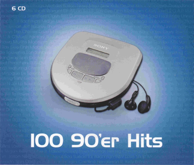 100 90'er Hits-Forside